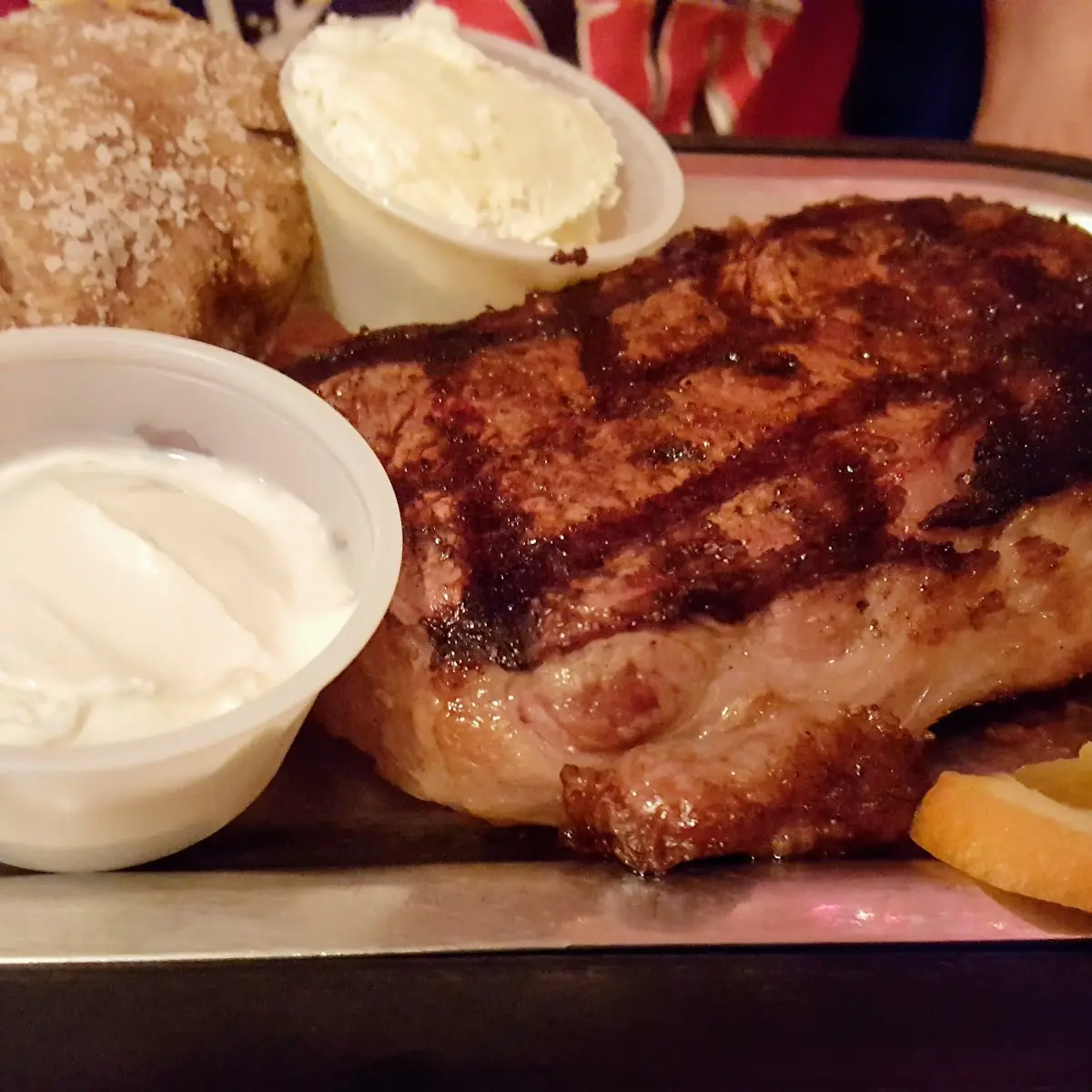 Ribeye and Baked Potato