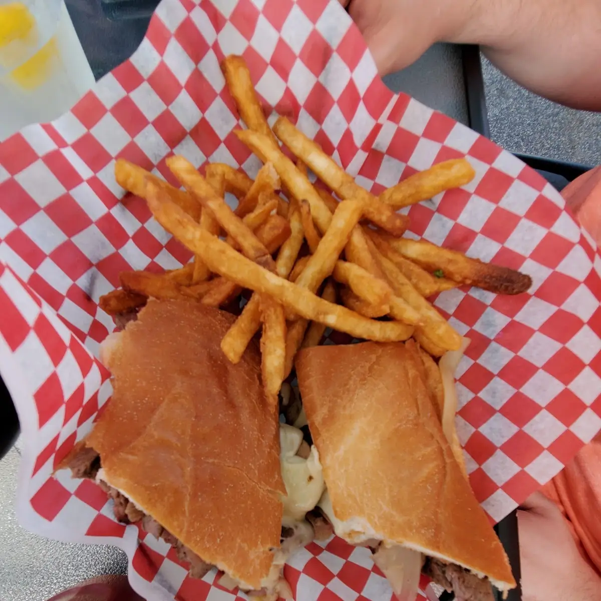 Cuban Sandwich with Fries