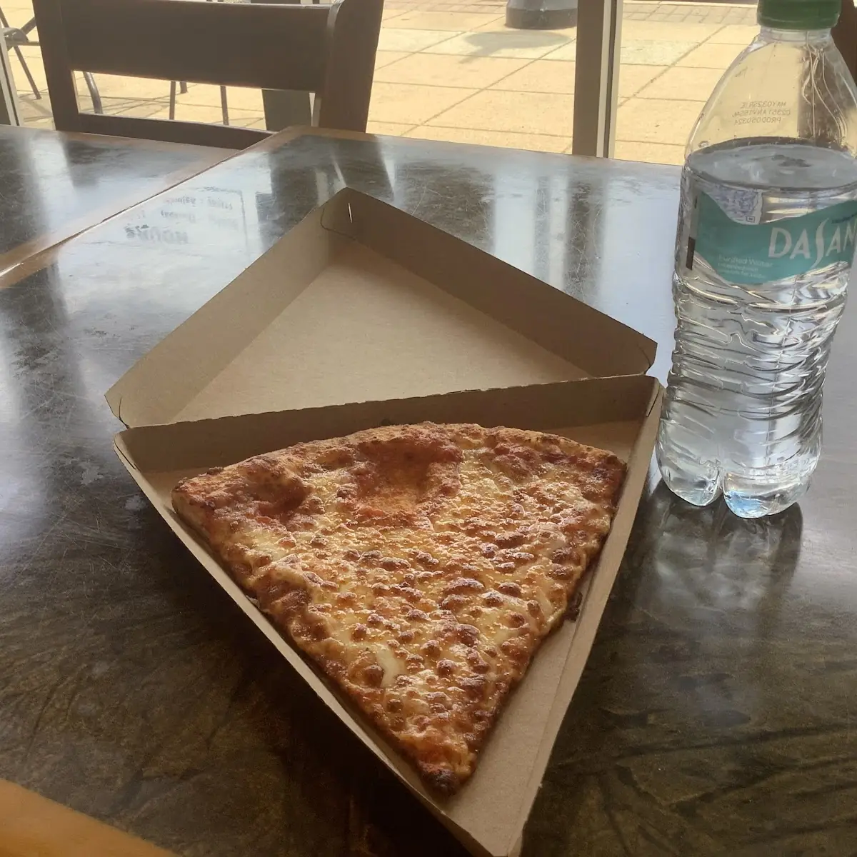 Sliced Cheese Pizza