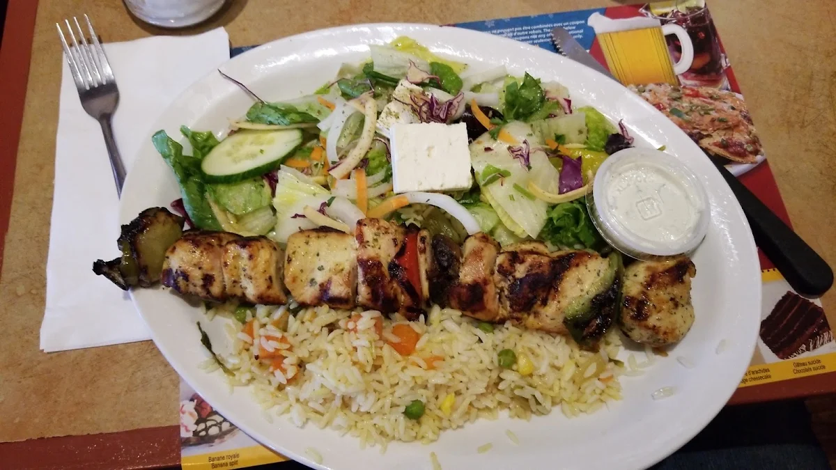 Chicken Brochette, Restaurant Dorval