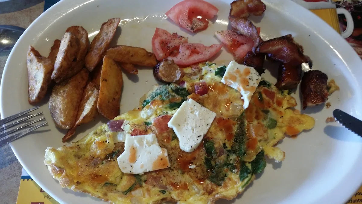 Mediterranean Omelet, Restaurant Dorval