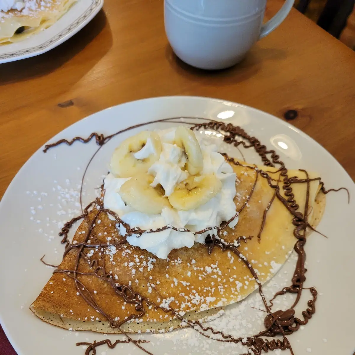 Nutty Banana Crepe