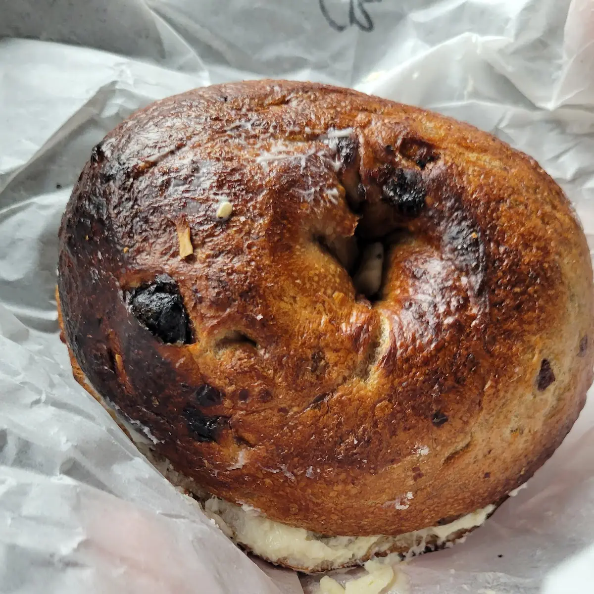 Cinnamon Raisin Bagel