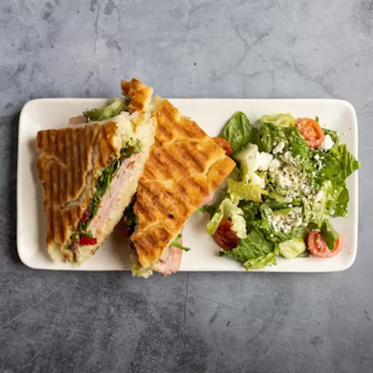 Panini Combo Drink Side Salad
