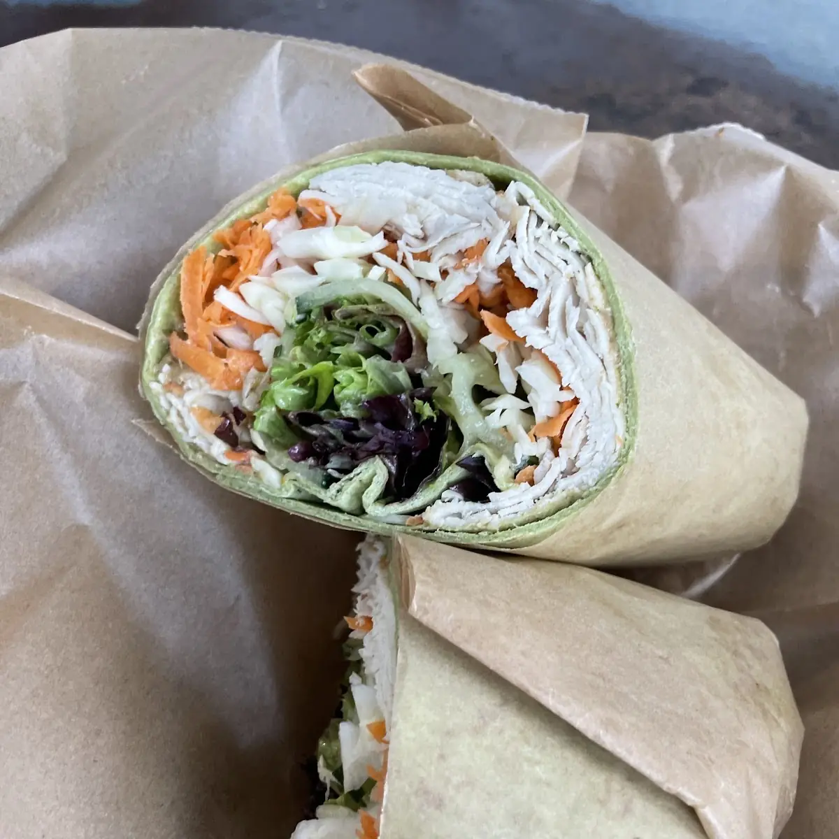 Thai Chicken Wrap