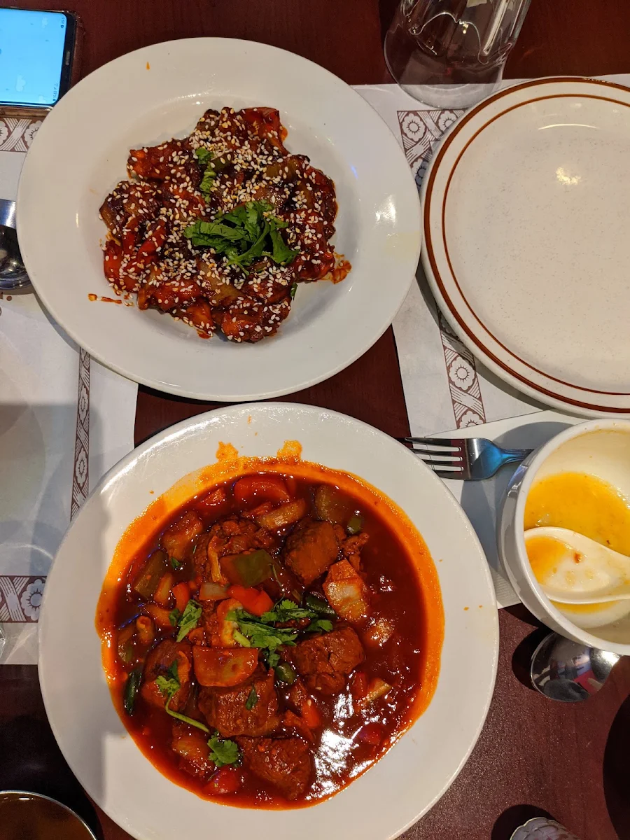 Beef General TAC, Salateen Restaurant