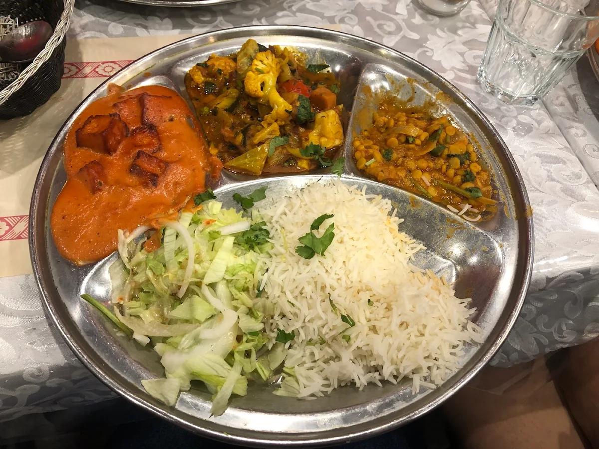 Lamb Thali, Salateen Restaurant