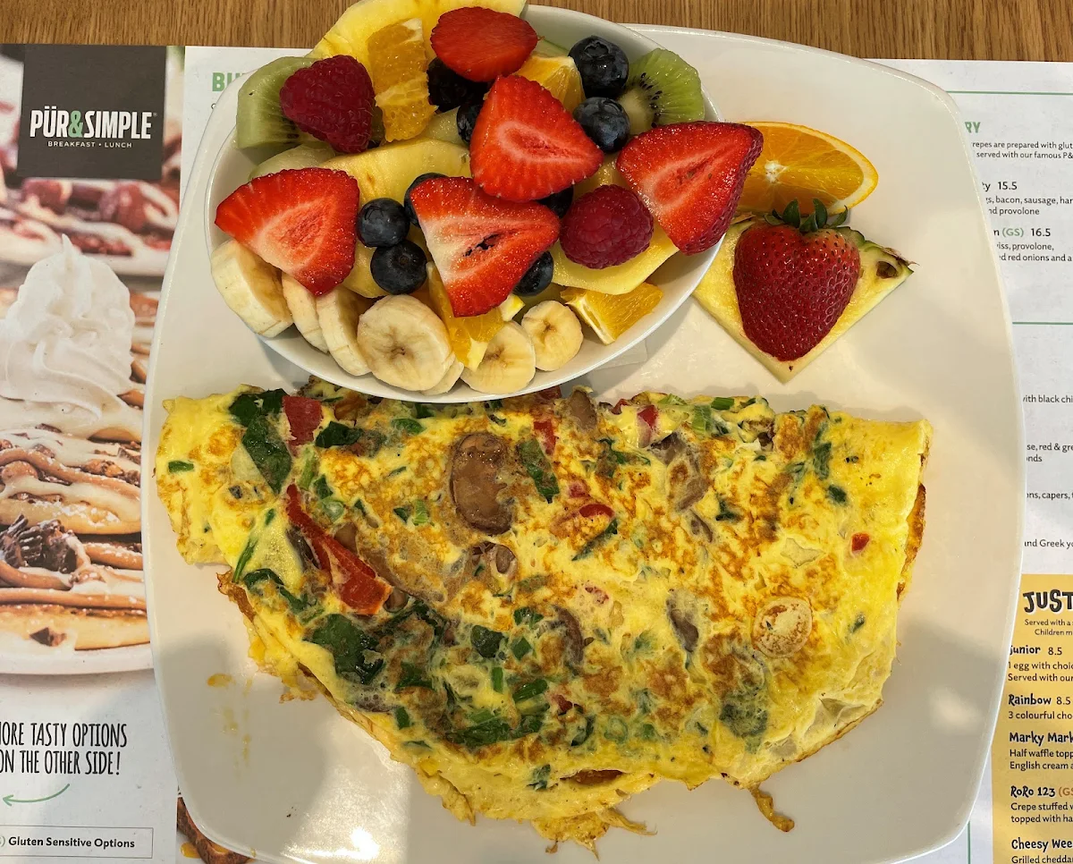 Veggie Omelette Omelette Veggie