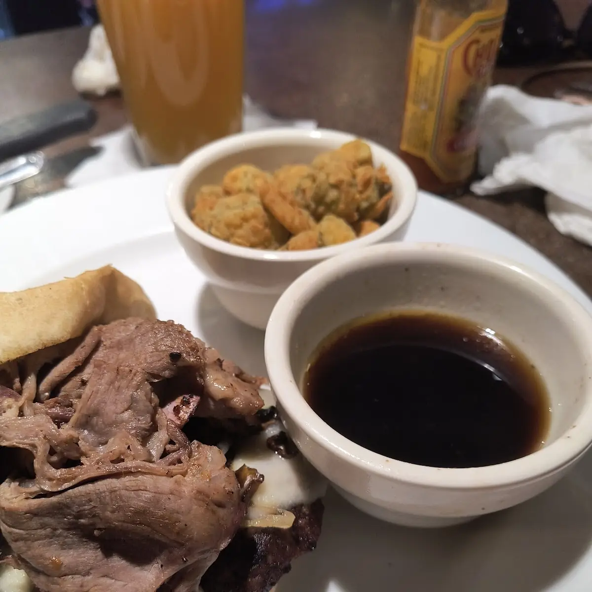 Open-Faced Roast Beef