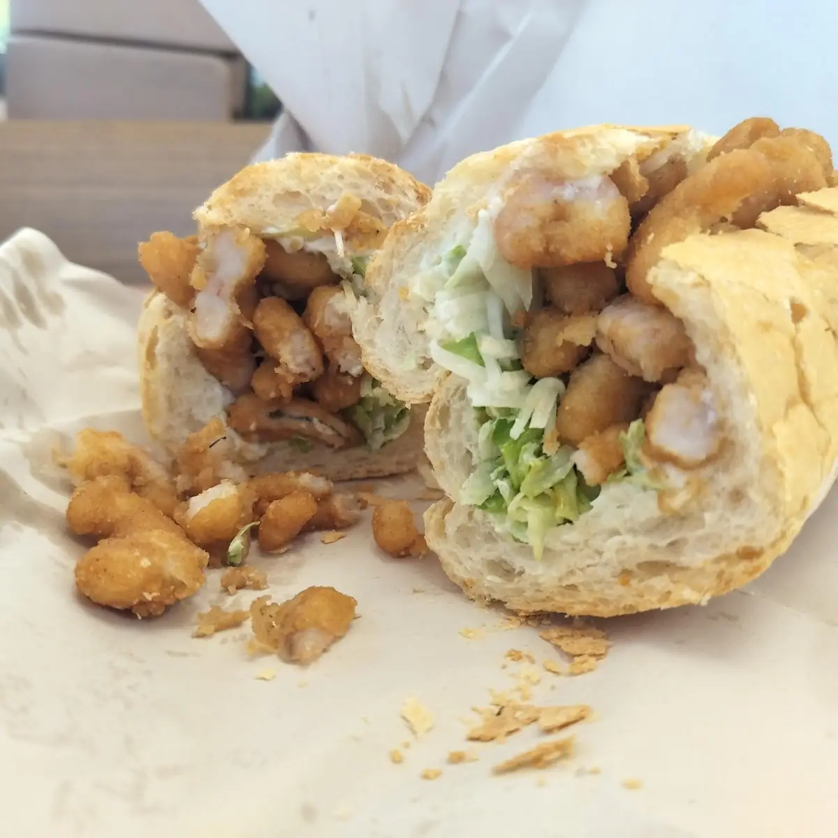 Fried Shrimp Poboy