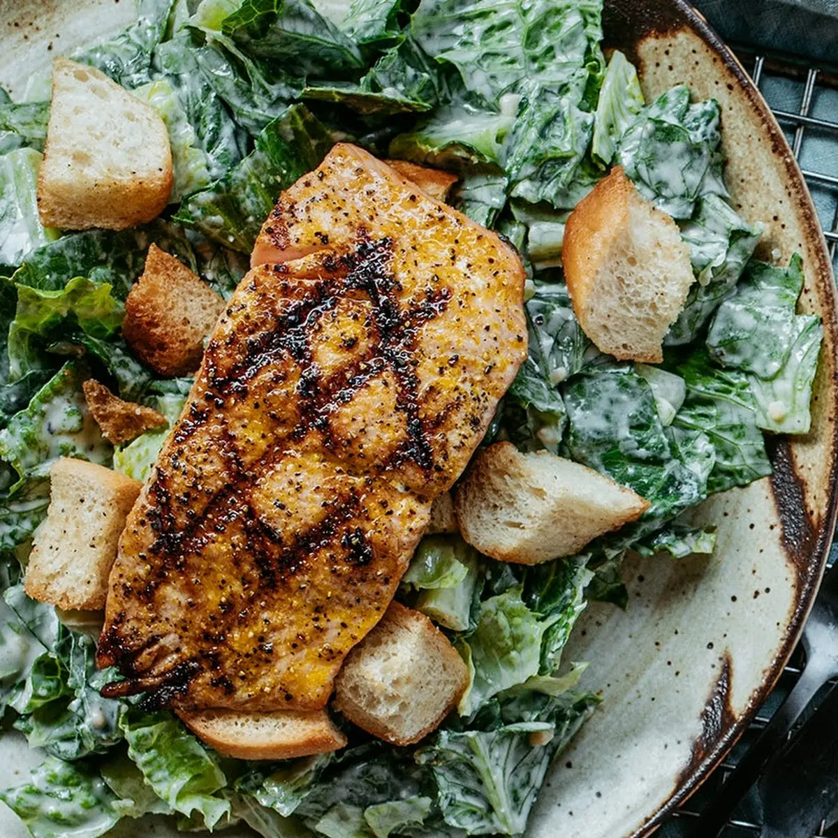 Mesquite-Grilled Chicken Caesar