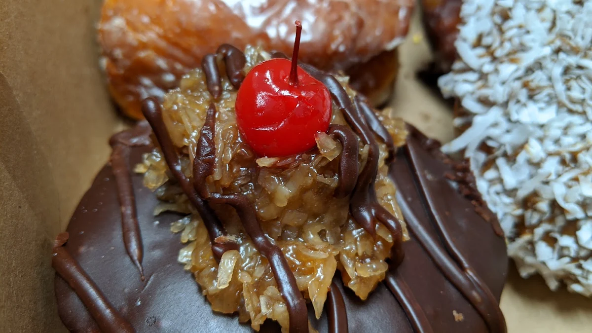 German Chocolate Donut