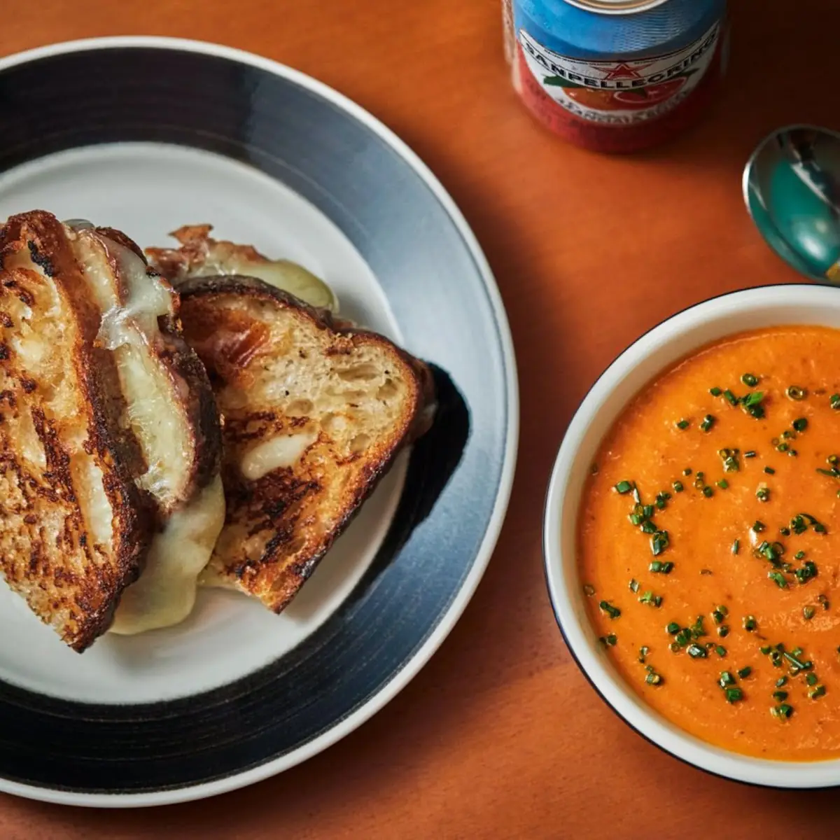 Grilled Cheese & Tomato Soup