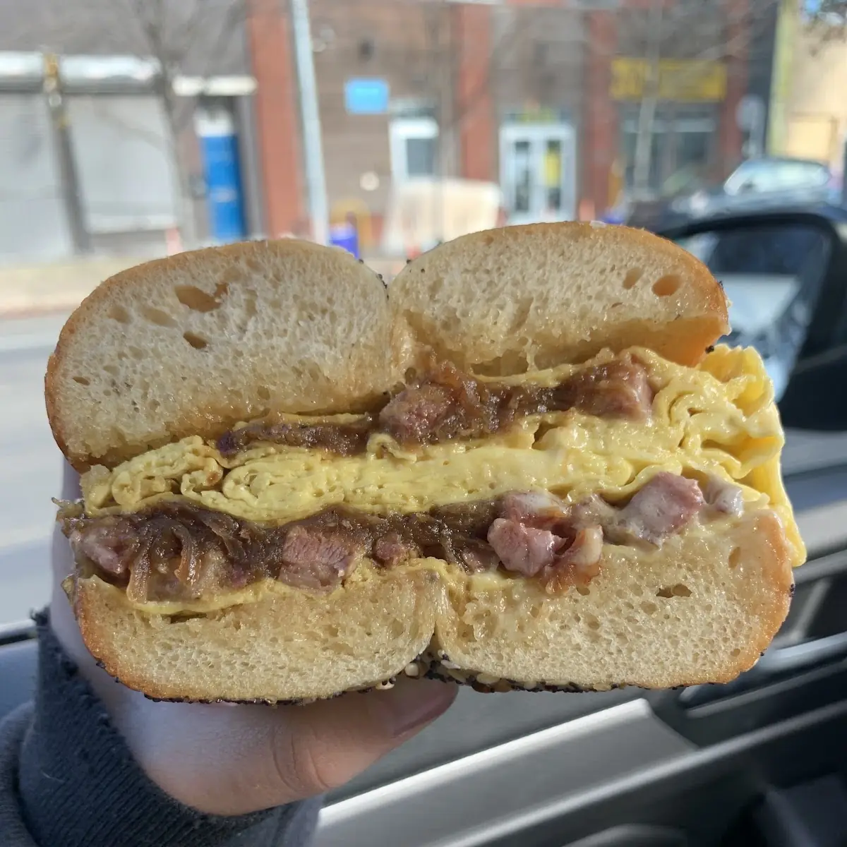 Bacon Egg Cheese Bagel