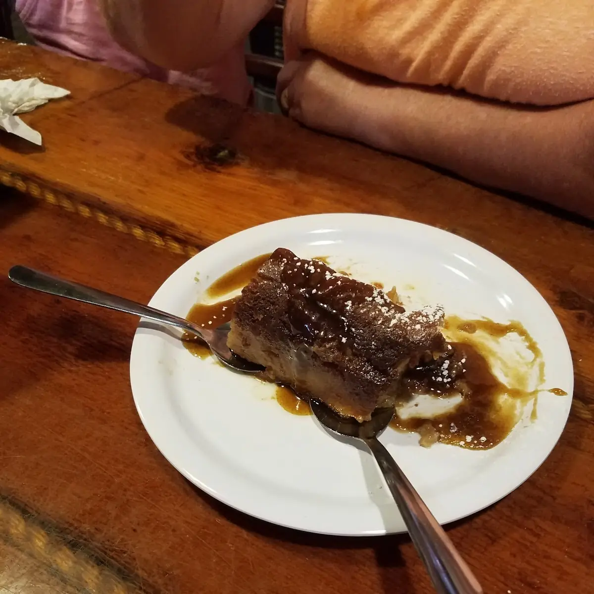 Bread Pudding with Rum Sauce