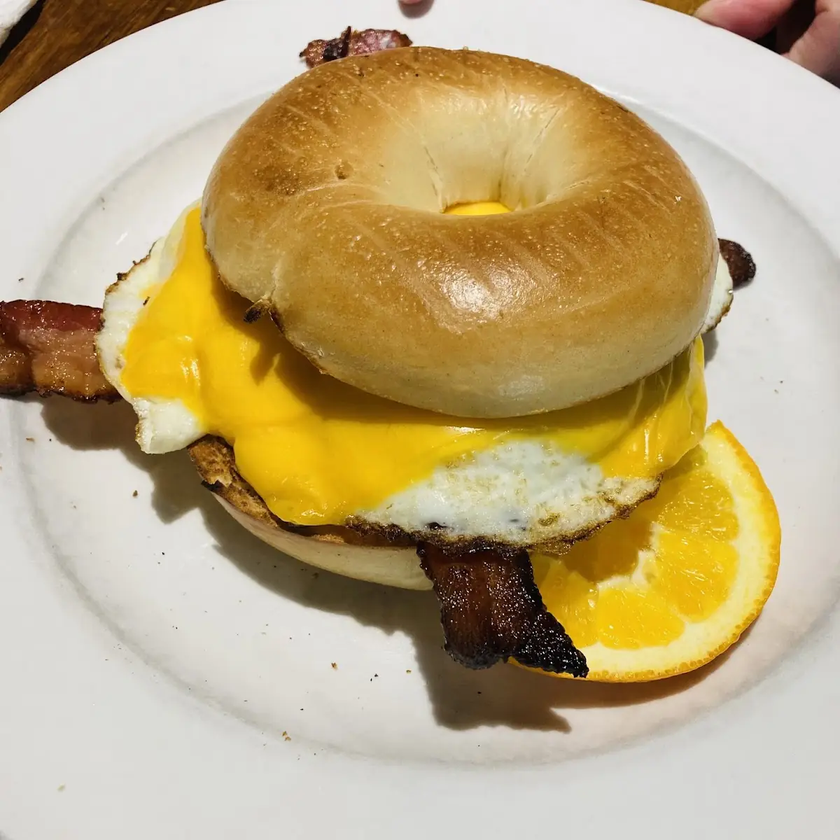 Bacon Egg and Cheese Bagel