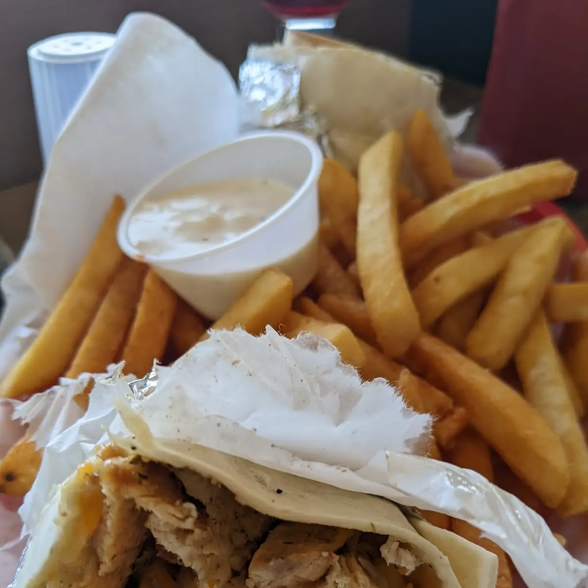 Montreal Chicken Wrap