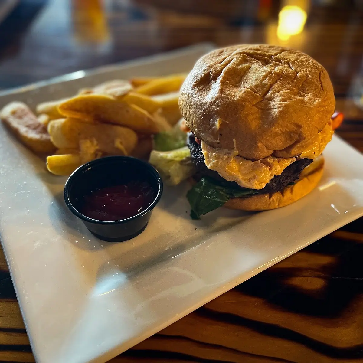 Burger & Steak Fries