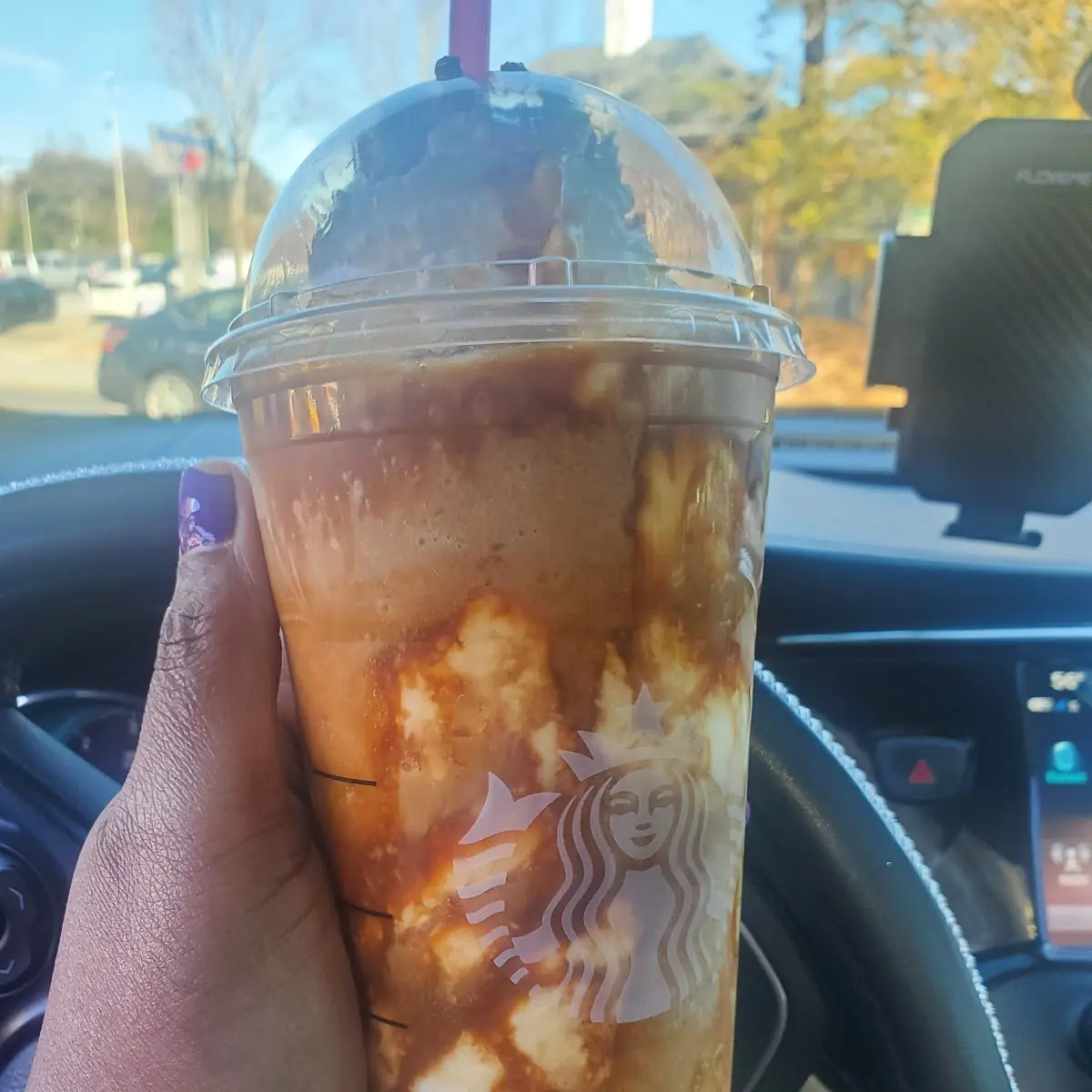 Caramel Ribbon Crunch with Extra Caramel Drizzle