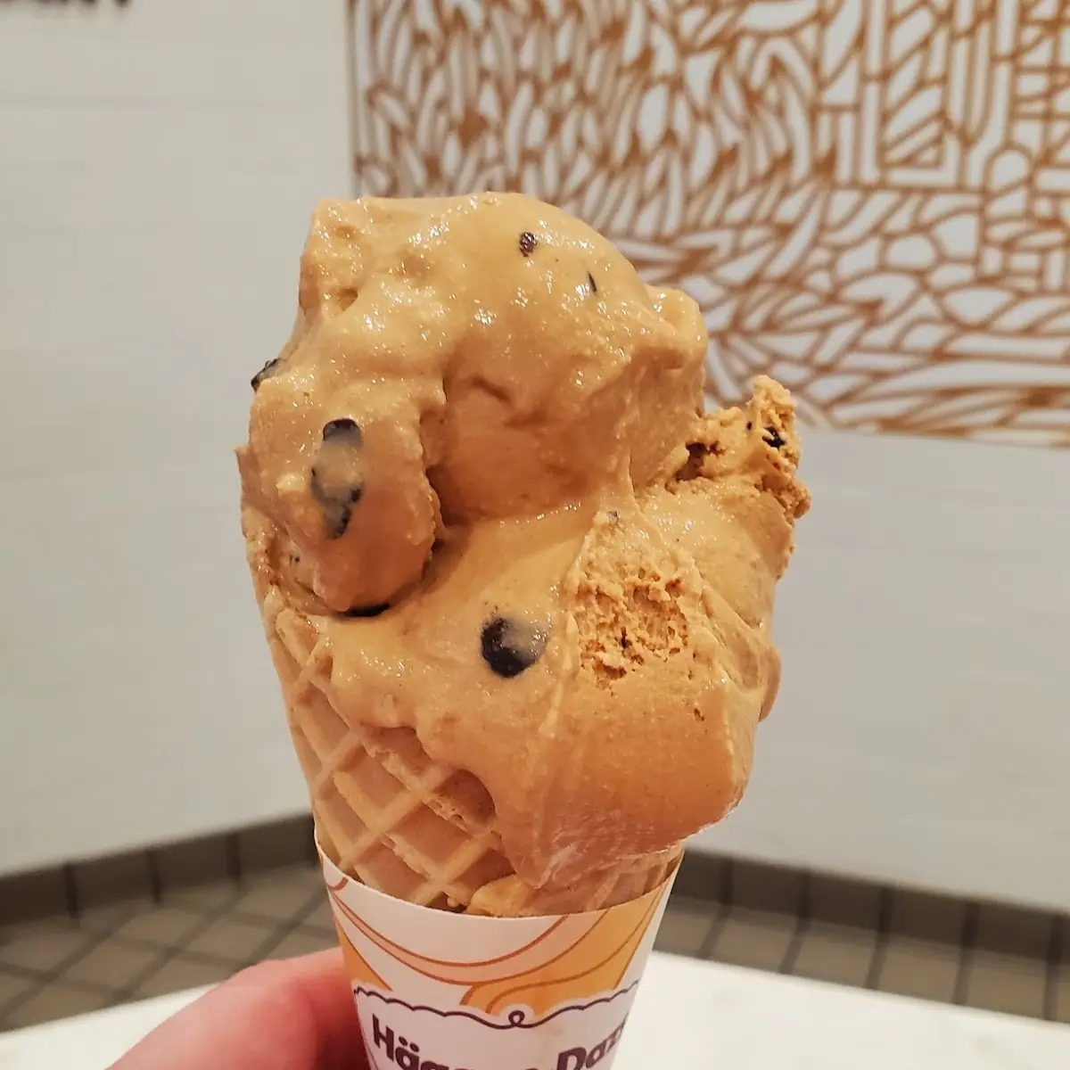 Sea Salt Caramel Truffle Cone