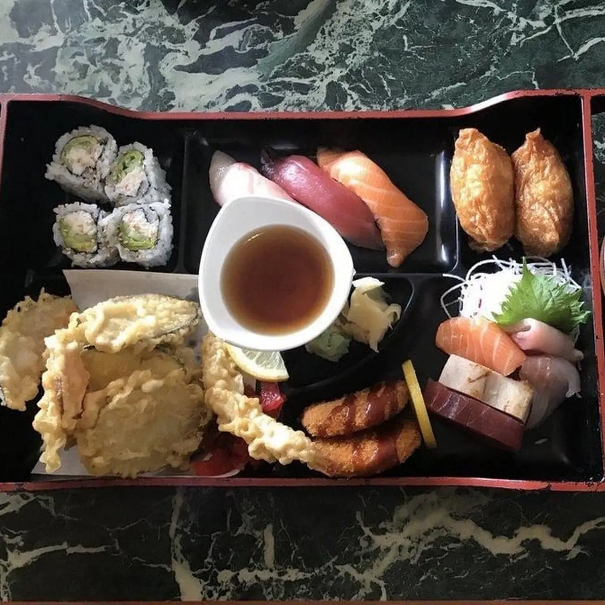 Sushi & Sashimi Bento Box