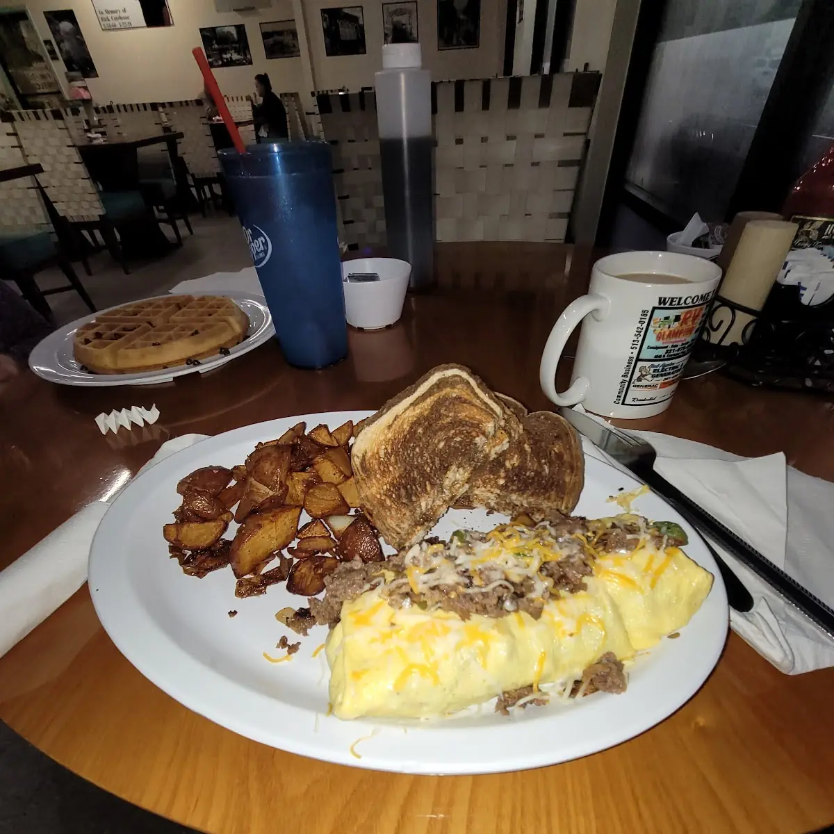 Philly Cheese Steak Omlette