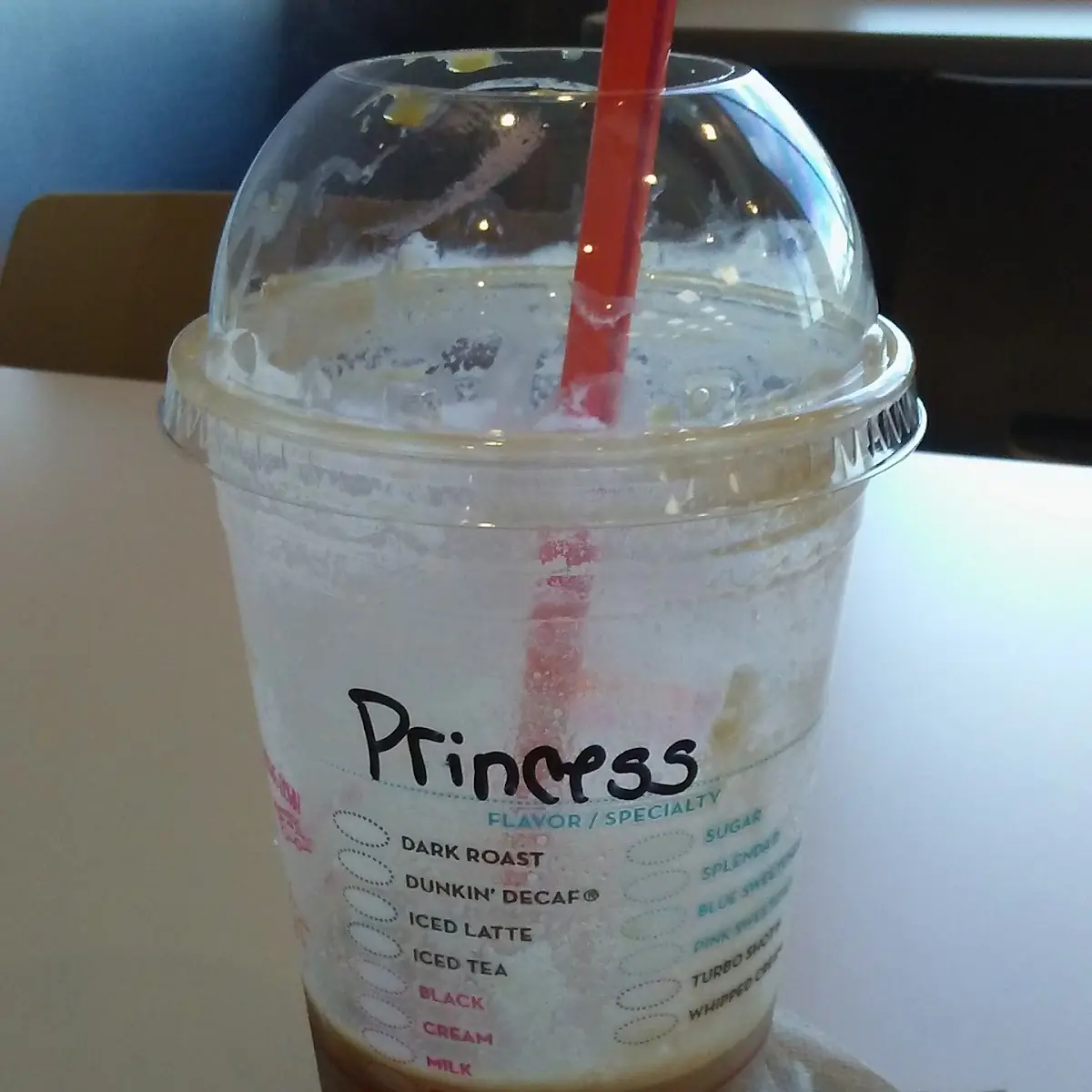Iced Caramel Latte