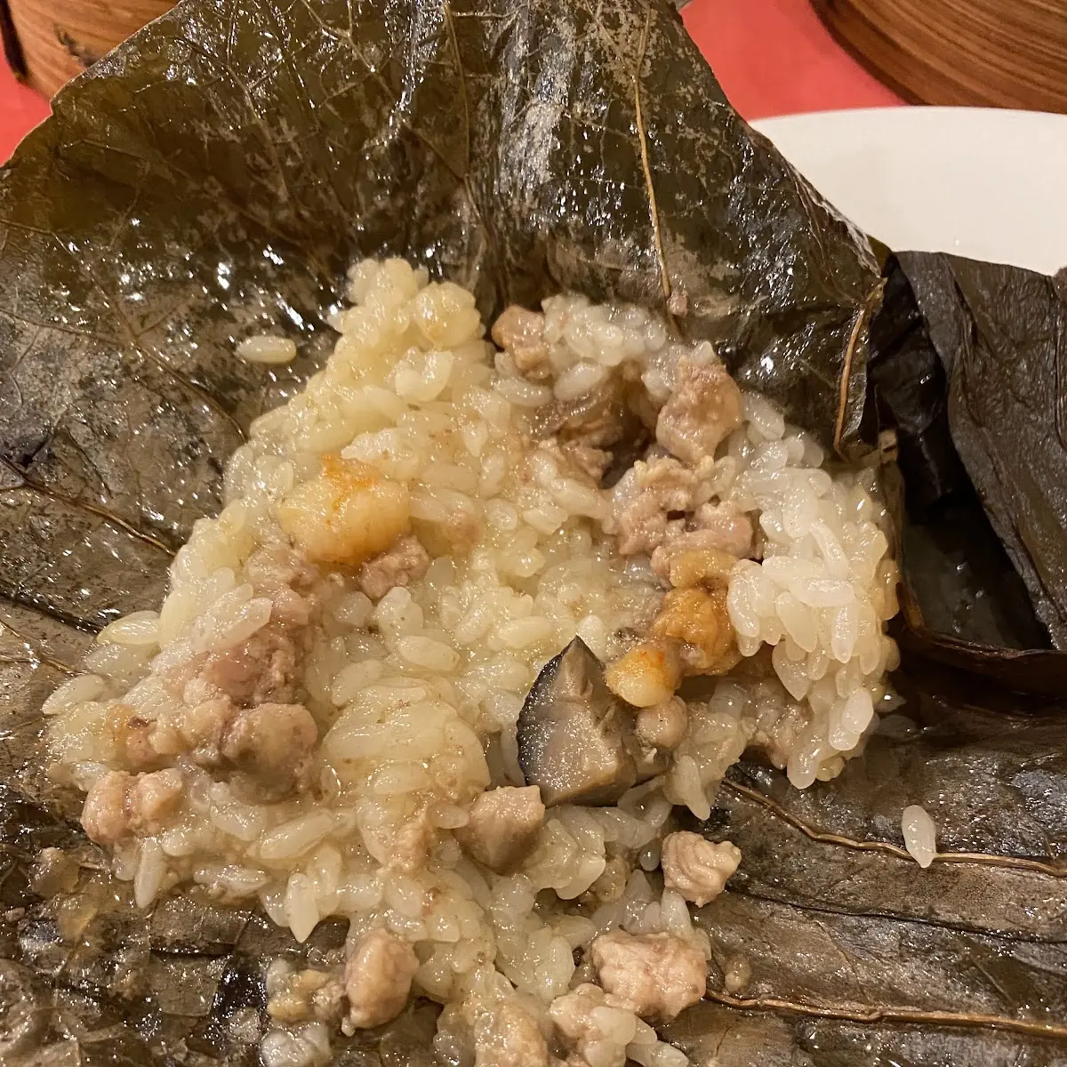 Sticky Rice w Lotus Leaf