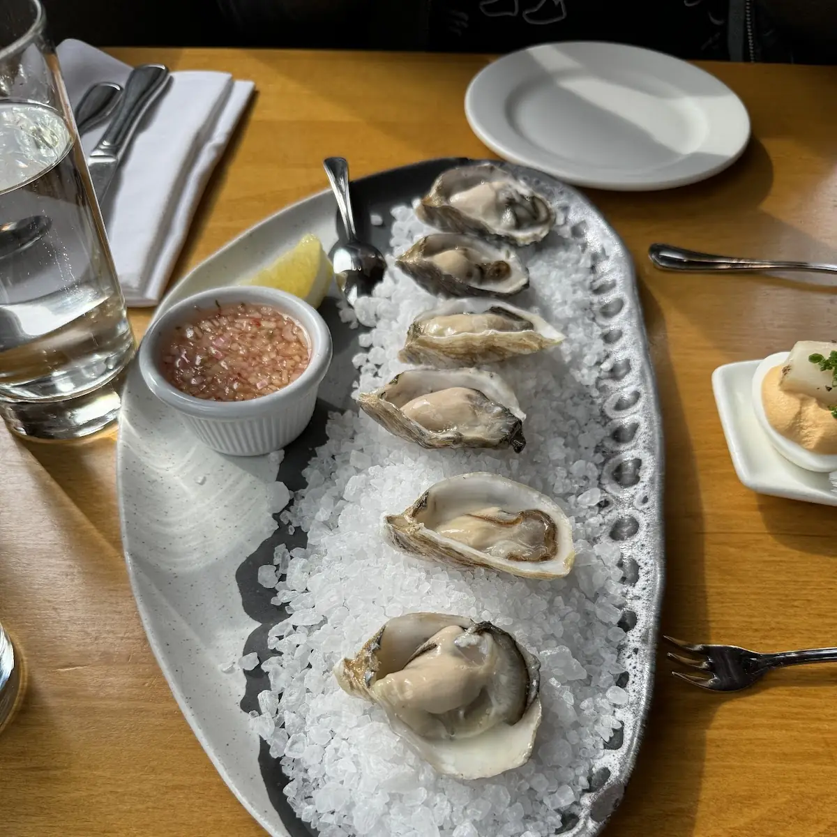 Oysters on the Half Shell
