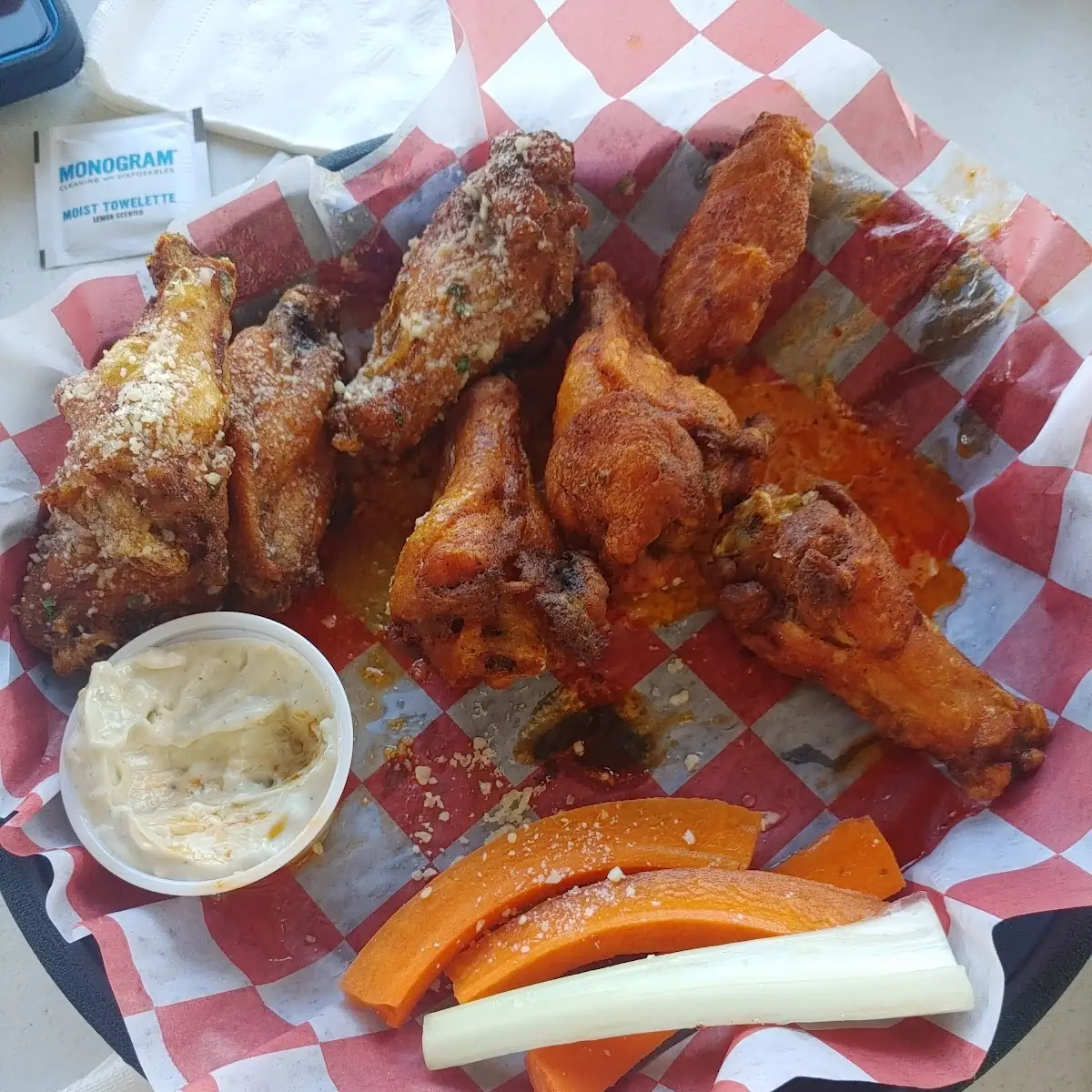 Garlic Parmesan Wings