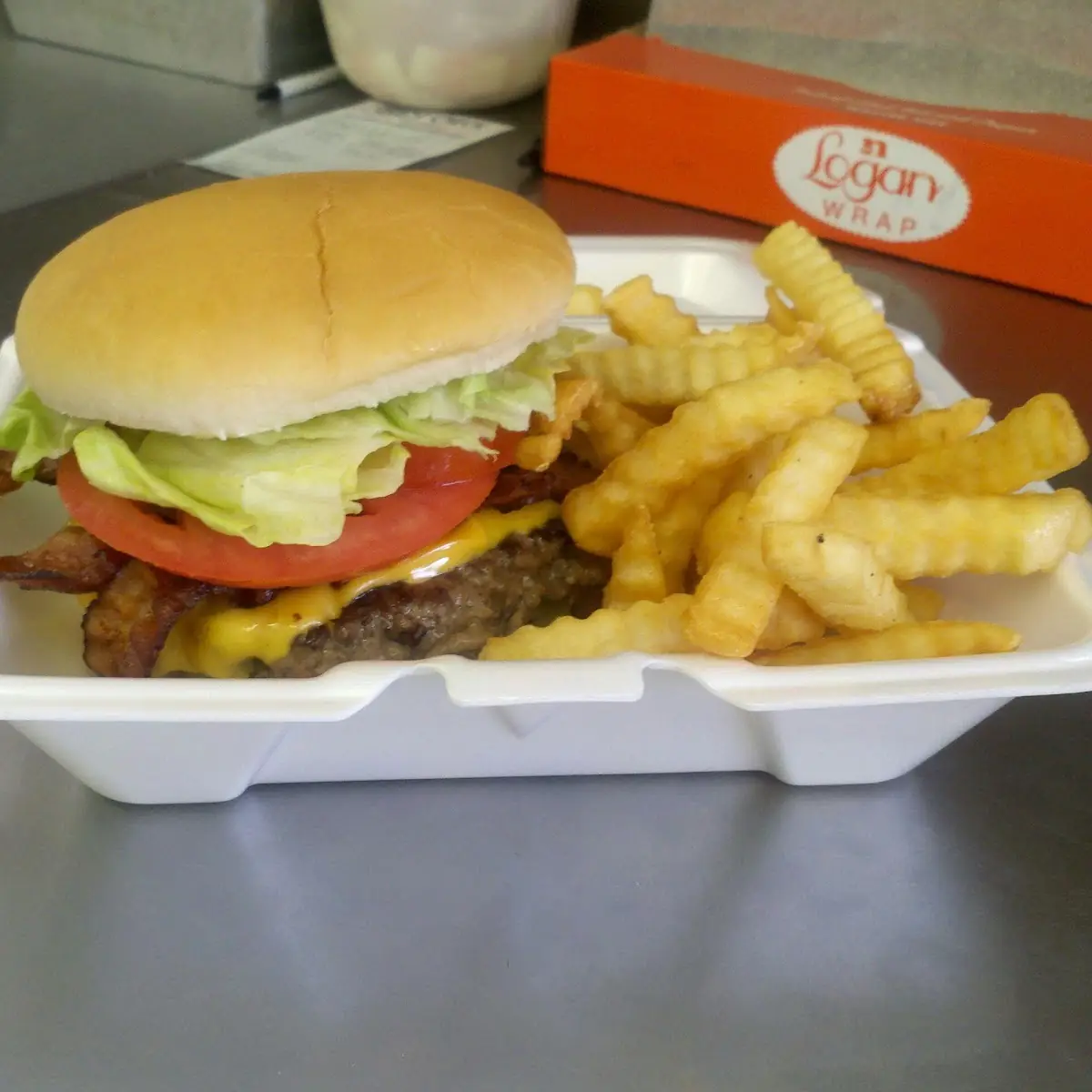 Double Kearney Burger Basket