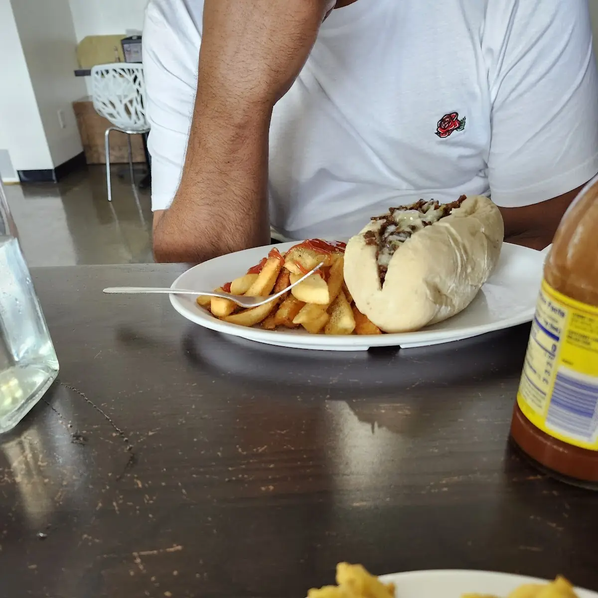 Philly Cheese Steak & Fries
