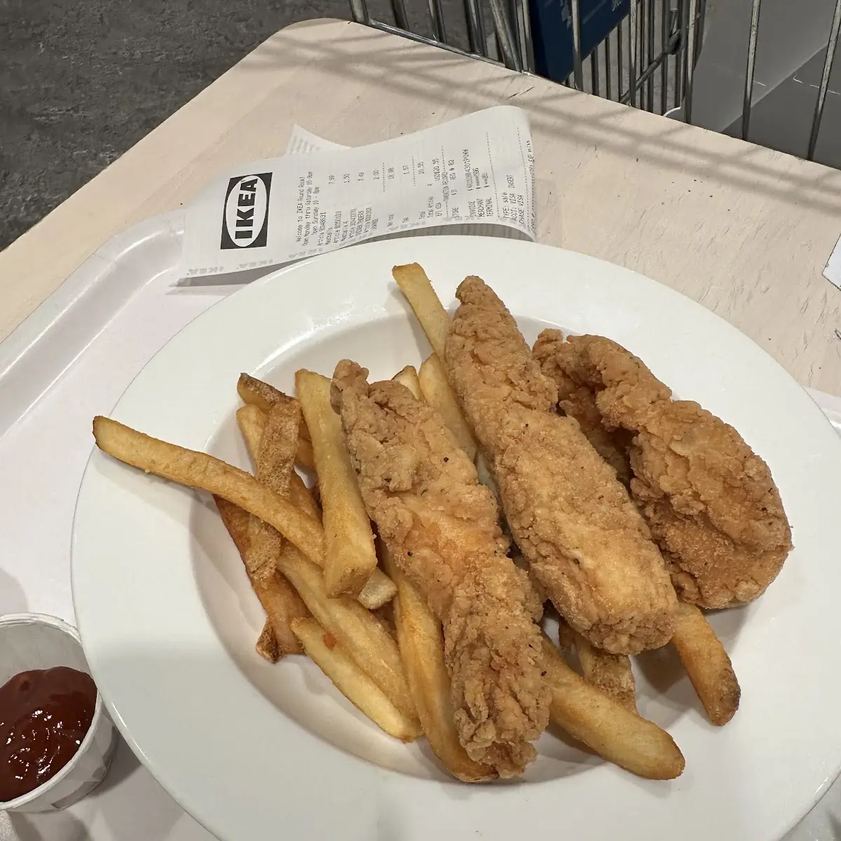 Chicken Tenders with Fries