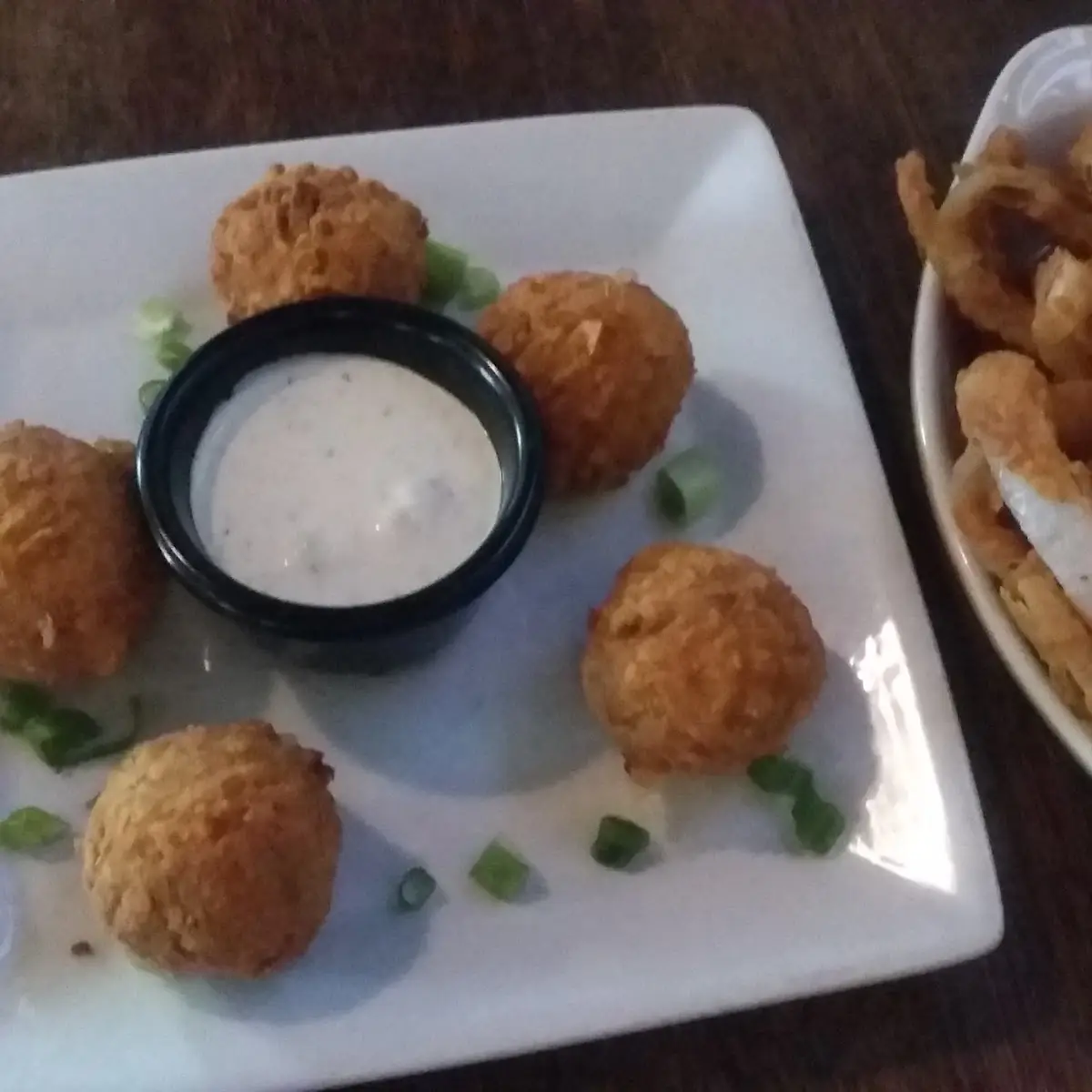 Mashed Potato Balls with Cheese Inside