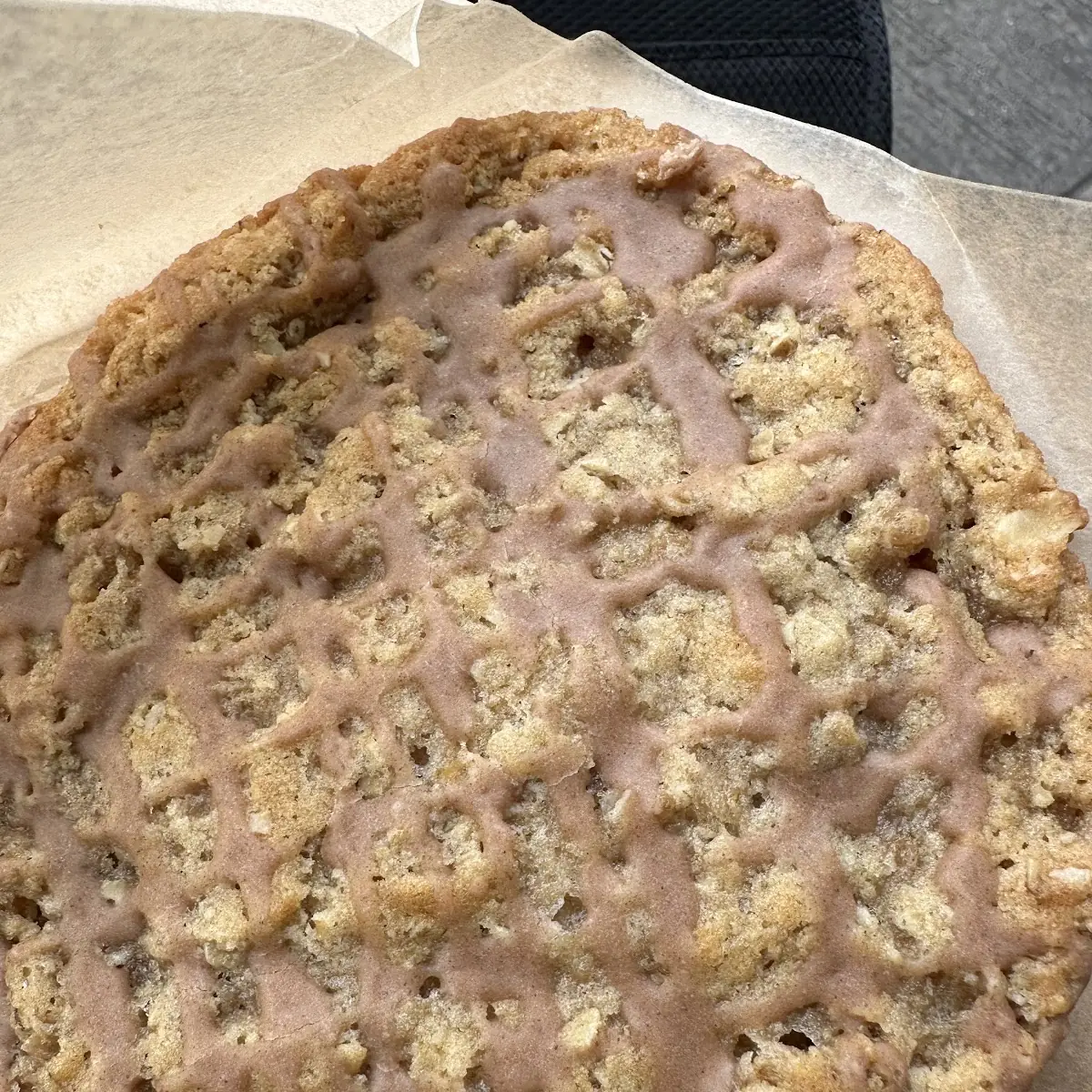 Iced Oatmeal Cookie