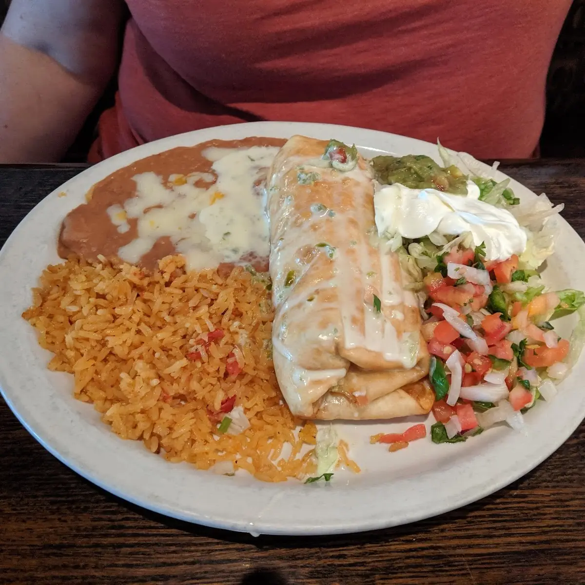 Chile Relleno Beef Taco & Beef Enchilada Combo