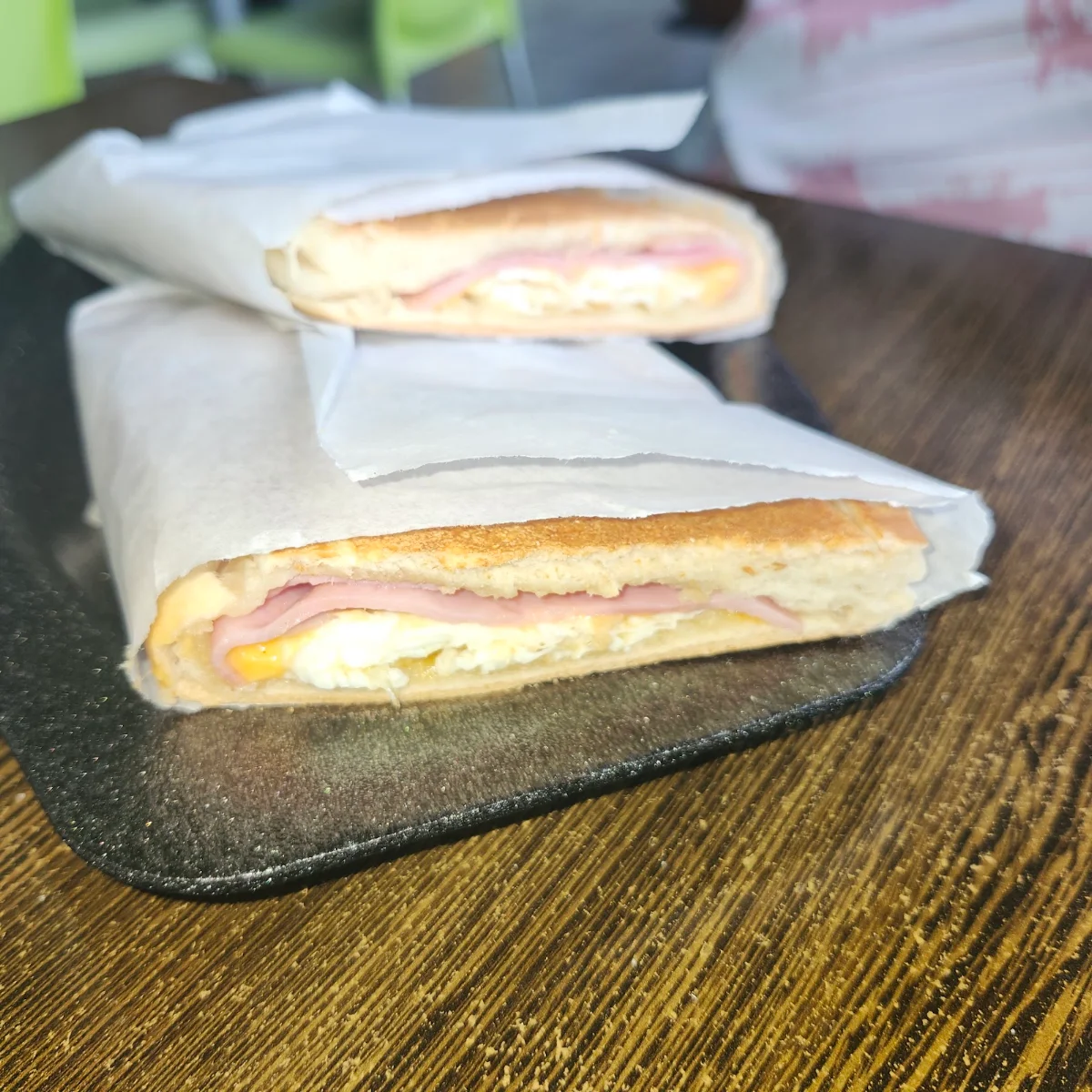 Ham Egg and Cheese
