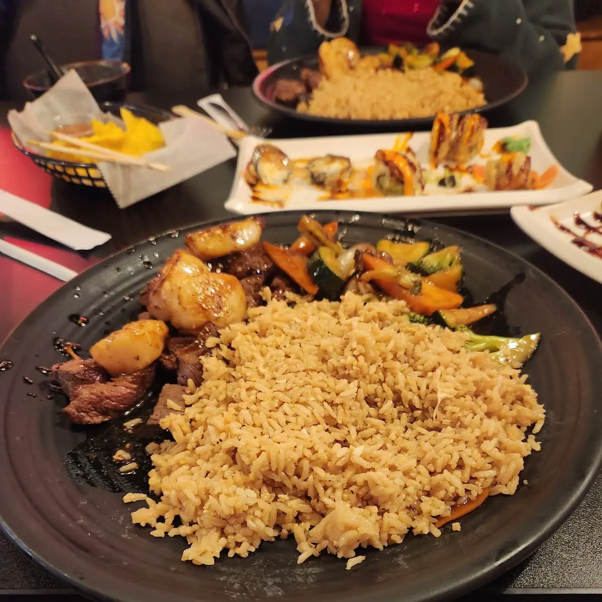 Vegetable Tempura Hibachi Mixed