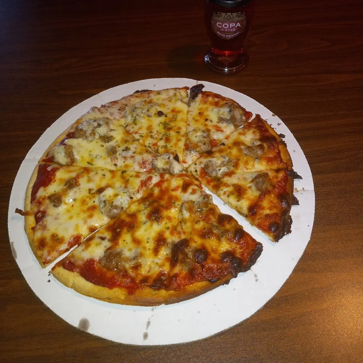 Sausage Cheese Pizza