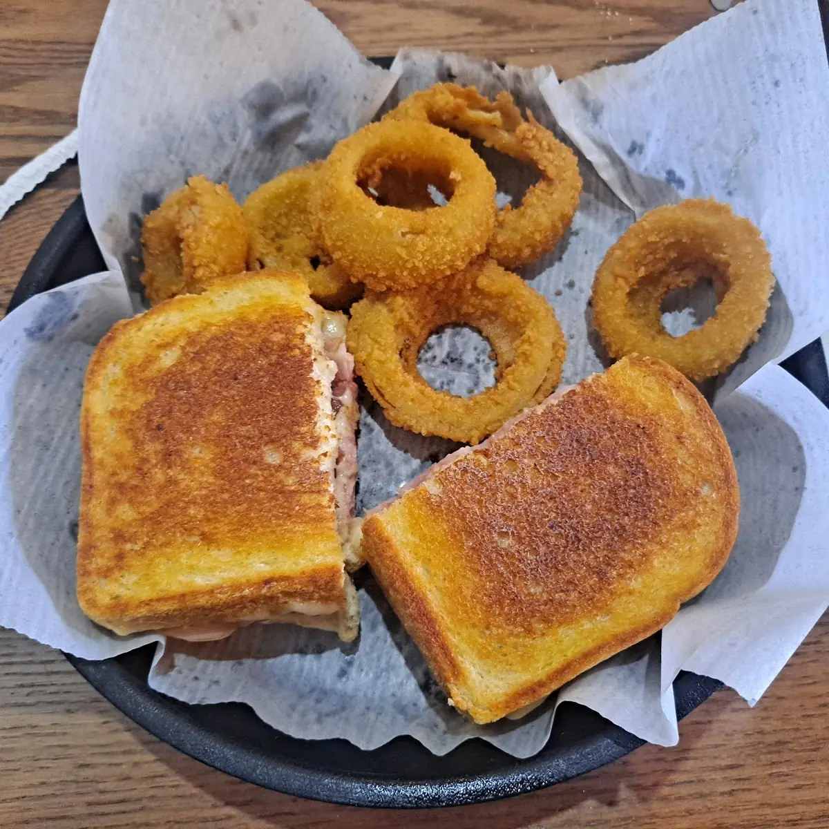 Pot Roast Melt with Onion Rings