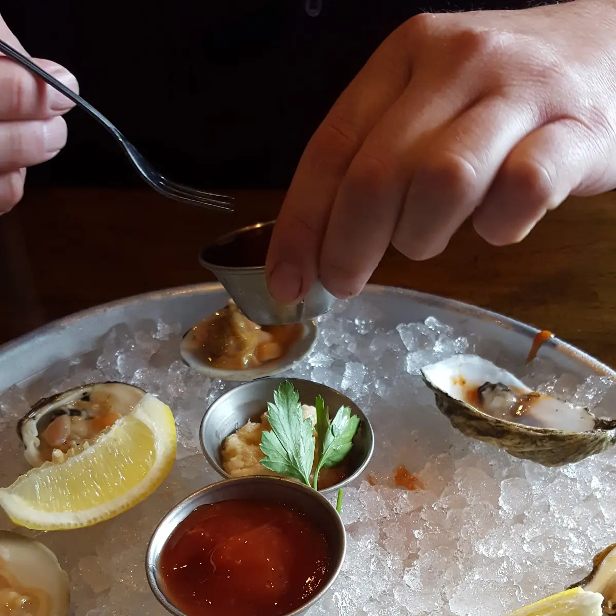 Blue Point Oysters