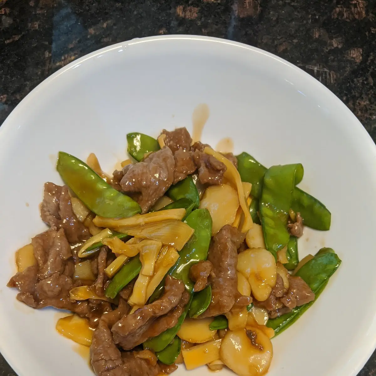 Beef & Snow Peas