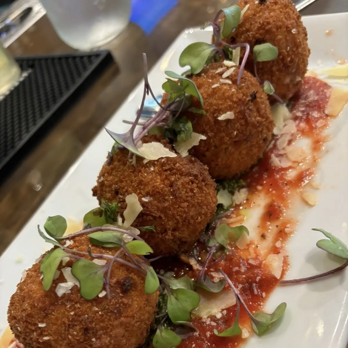 Arancini, Salute Resto + Bar