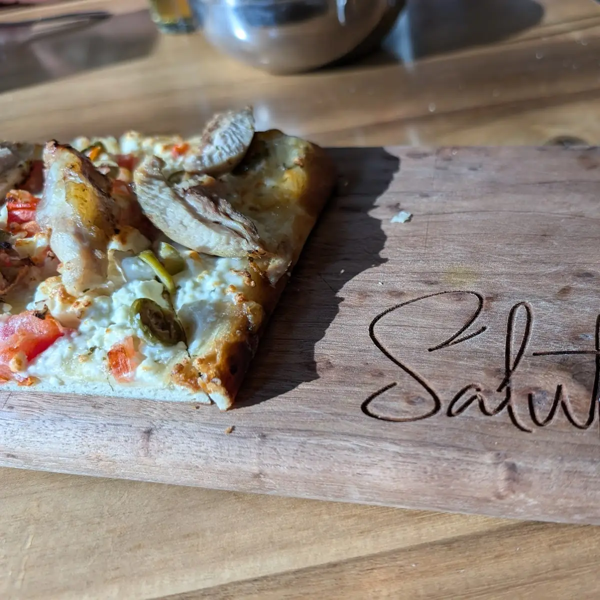 Chicken Flatbread, Salute Resto + Bar