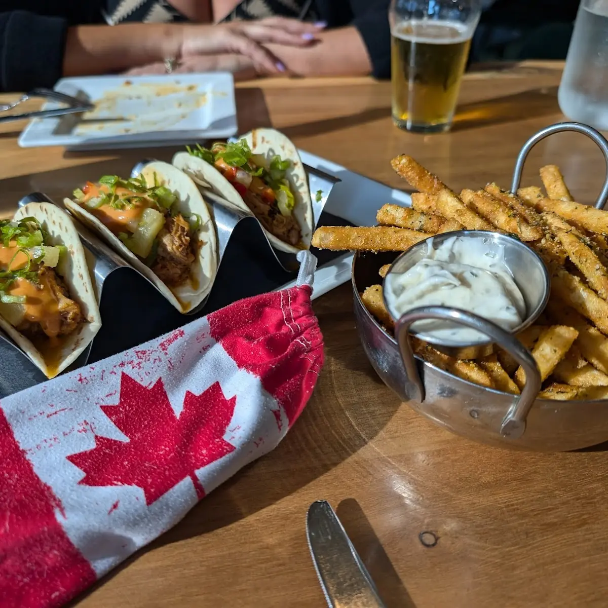 Pulled Pork Tacos, Salute Resto + Bar