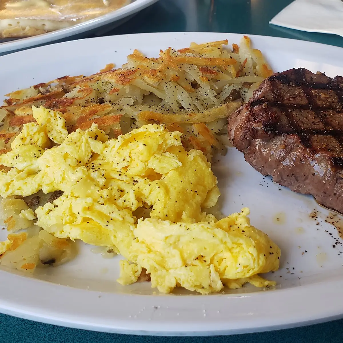 Top Sirloin Steak & Egg
