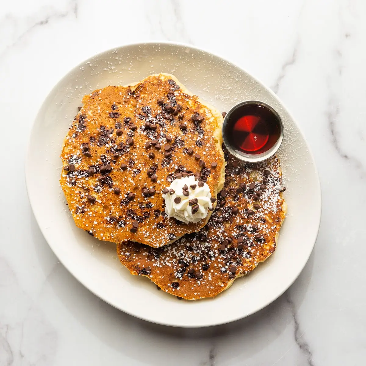 Lemon Blueberry Pancake Stack