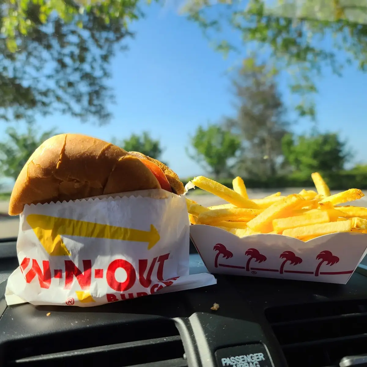 Burger and Fries