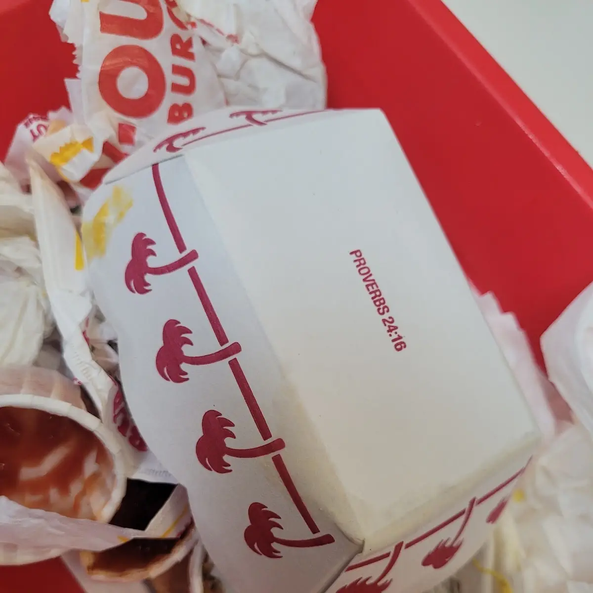 Upside Down Fry Tray