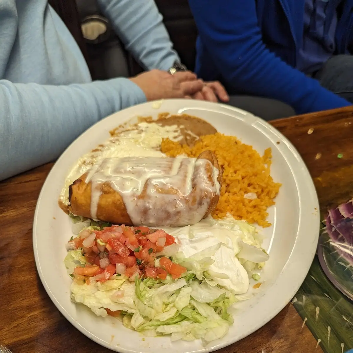 Taco Mexican Rice & Refried Beans